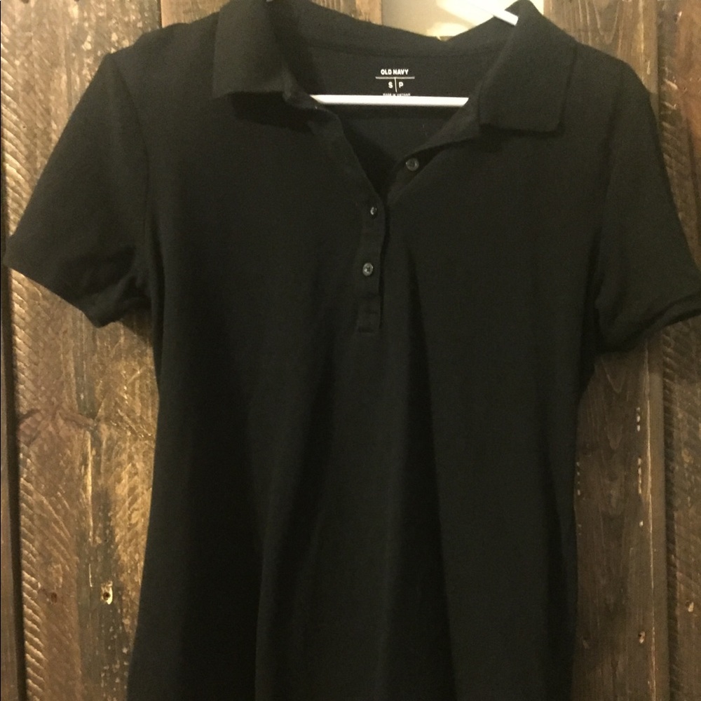 Black Old Navy Polo